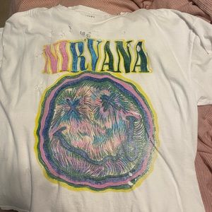 URBAN OUTFITTERS Nirvana Shirt- Size L/XL